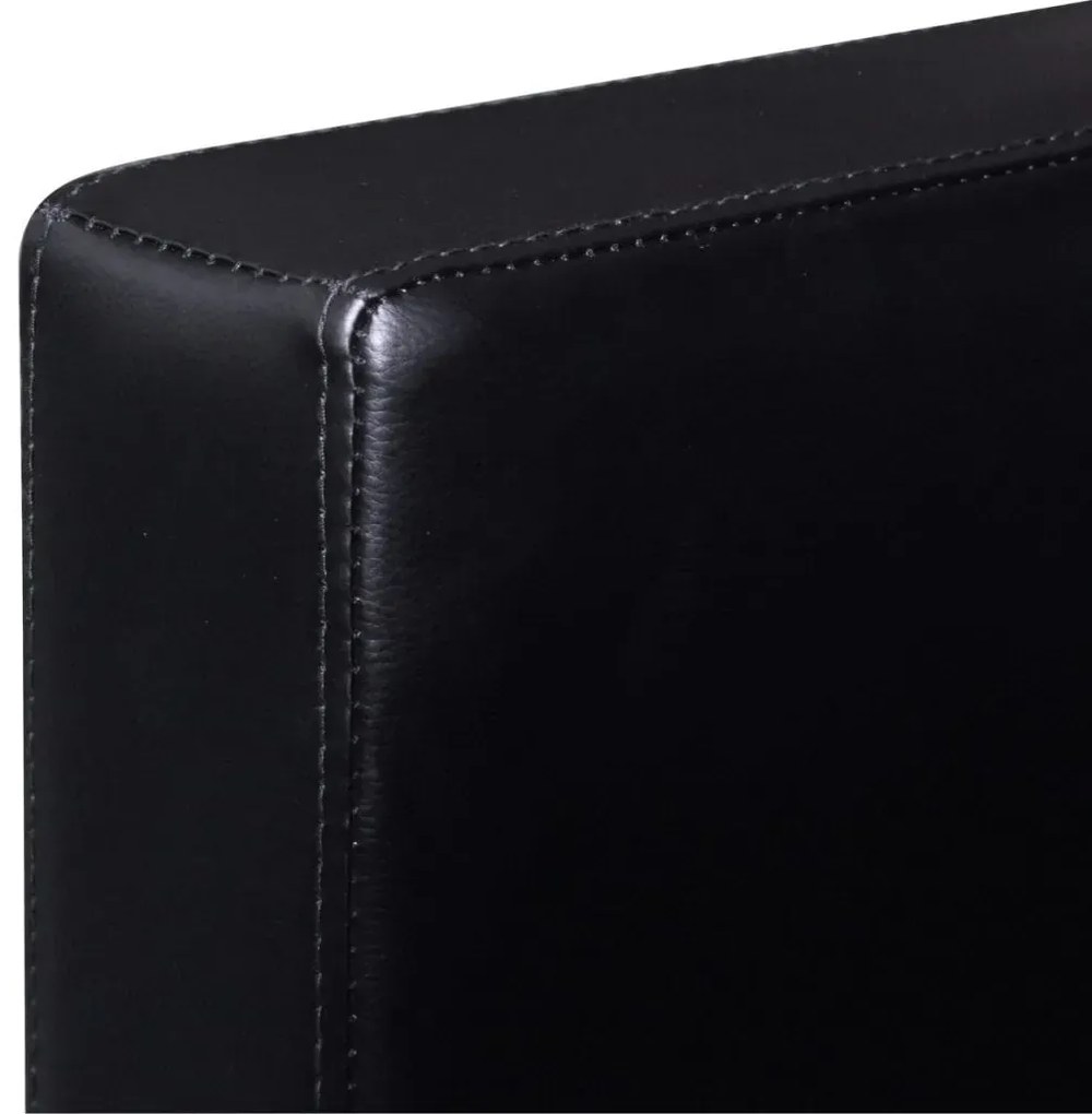 Czarna elegancka sofa 3-osobowa B4-B98