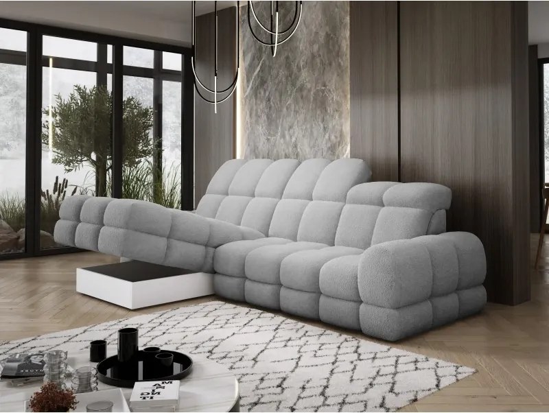 Narożnik TOLLO MINI S Lewostronny Elektryczna regulacja Bubble 06 WERSAL