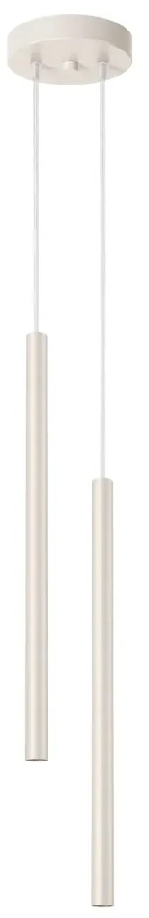 Lampa wisząca PASTELO 2 beżowa SOLLUX LIGHTING
