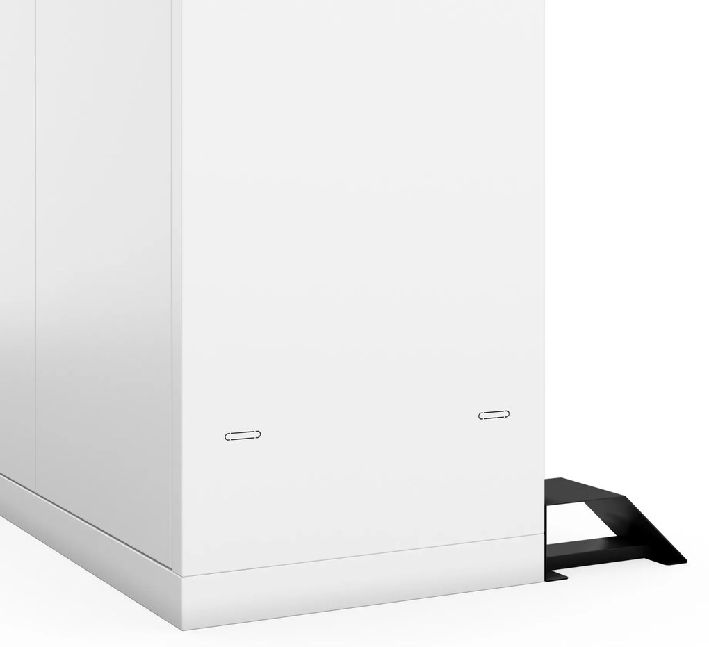 Megan Biały - brak szuflady 160 cm