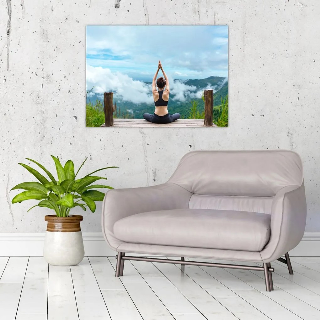 Obraz - Joga (70x50 cm)