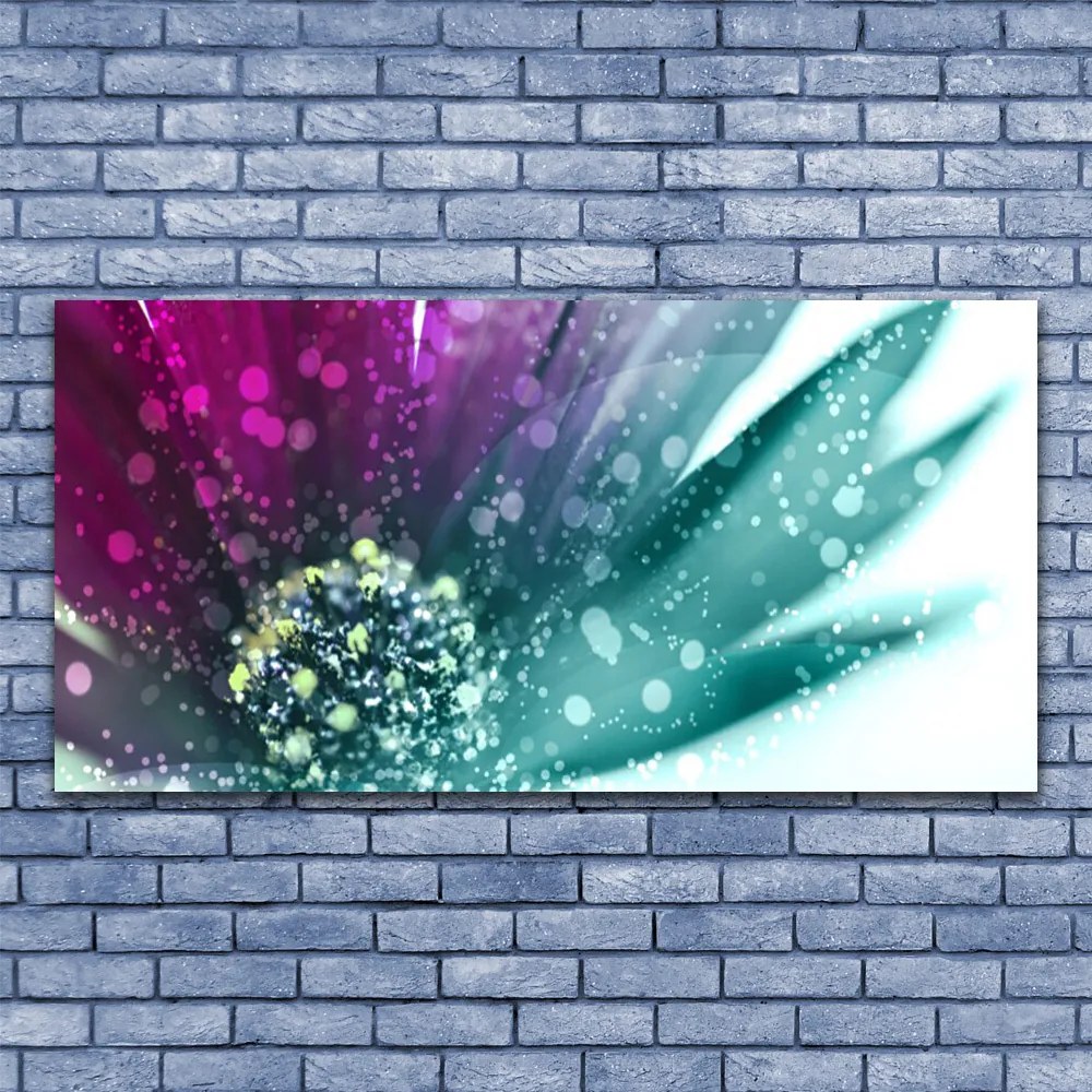 Obraz na płótnie Malarski Portret Kwiatu