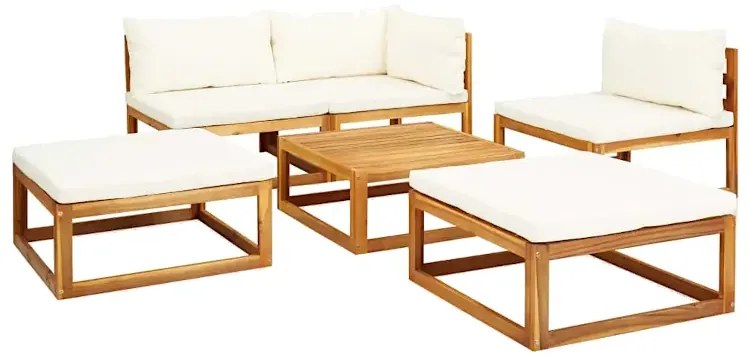 6-częściowy zestaw ogrodowy z poduszkami C8-T24