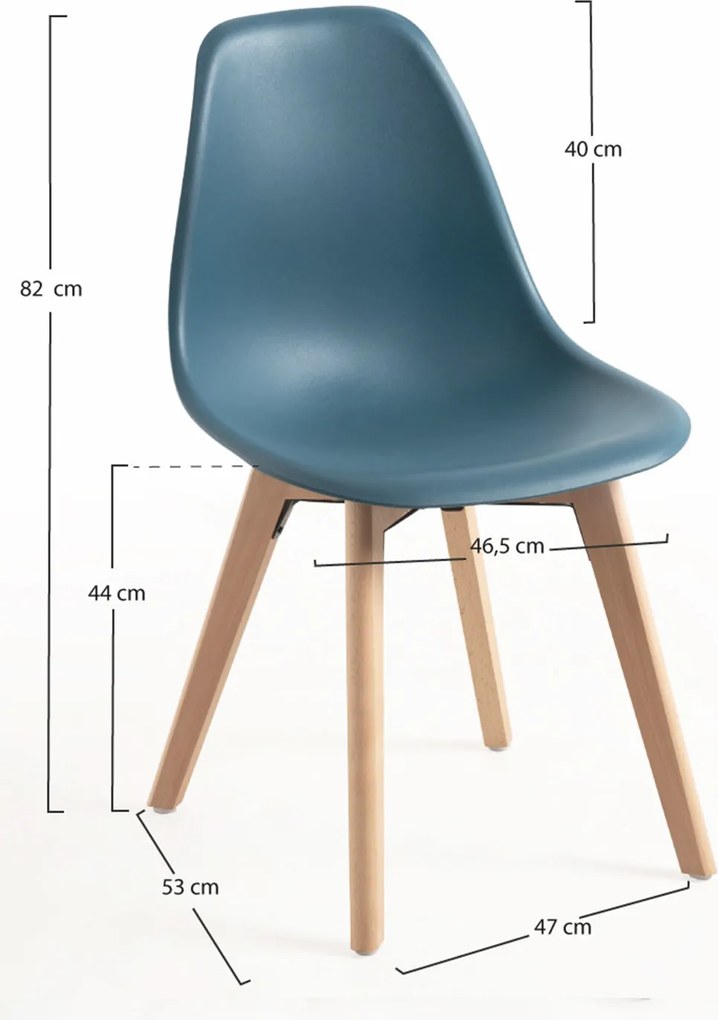 Zestaw 4 Krzese Kelen