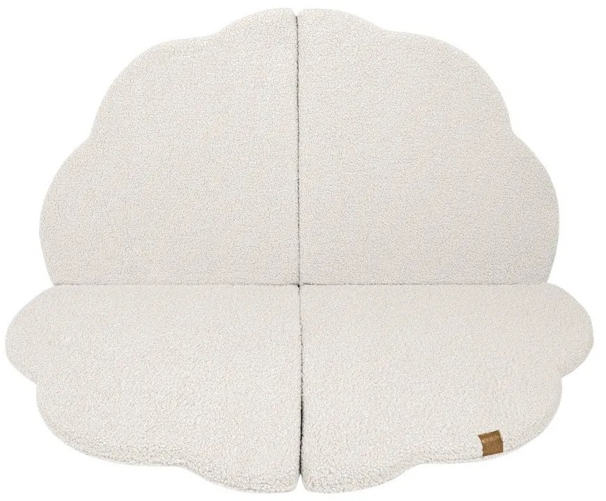 Kremowa mata do zabawy dla dzieci 160x160 cm – Meowbaby