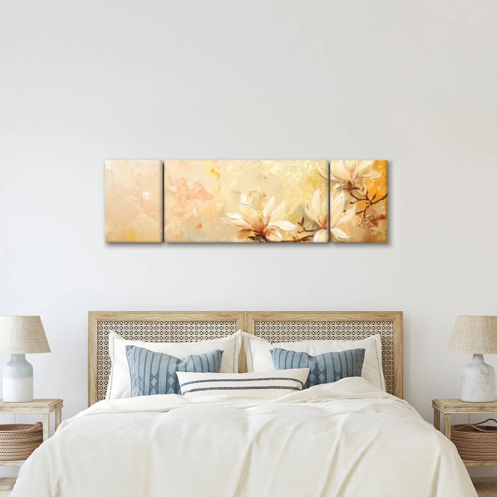 Obraz - Kwiaty (170x50 cm)