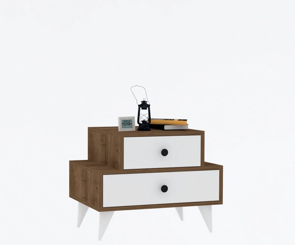 Stolik nocny Mise White