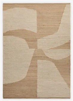 Prostokątny Dywan Z Juty I Bawełny Meira Kolory Naturalne & 160 X 230 Cm - Sklum