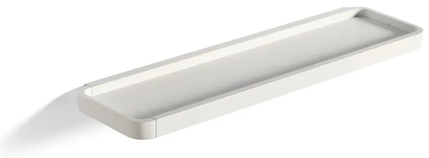 Biała ścienna półka łazienkowa Rim − Zone