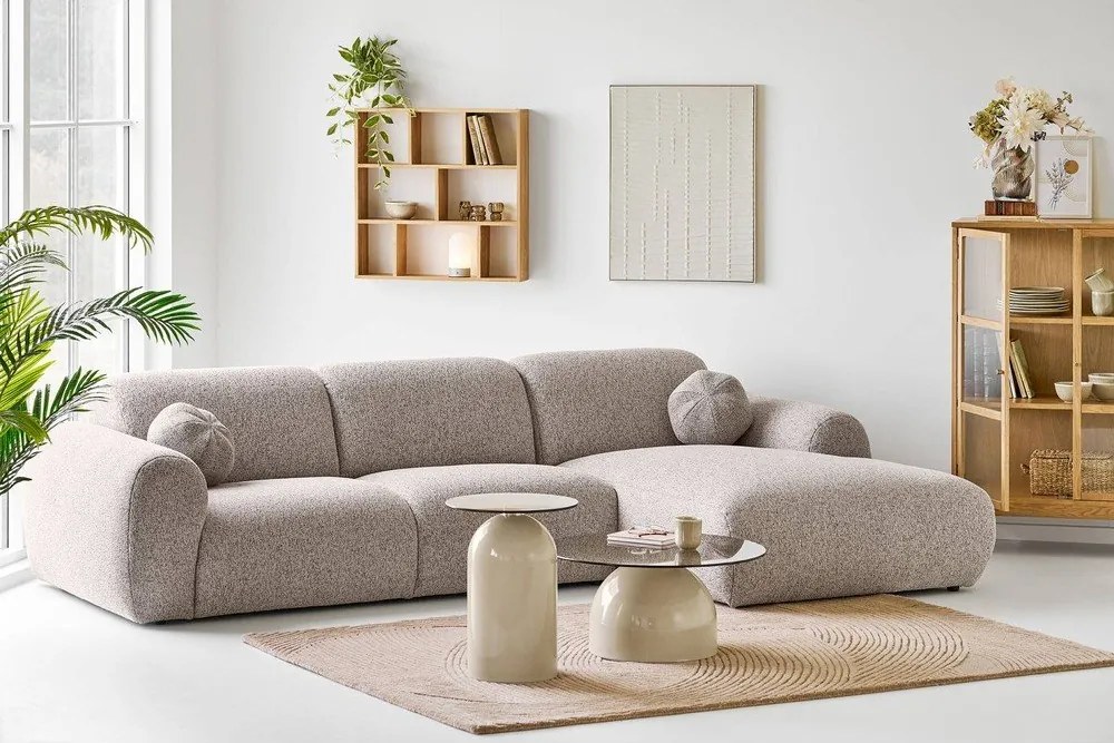 Wełniany dywan tkany ręcznie w ciemnym naturalnym kolorze 160x230 cm Pune – House Nordic