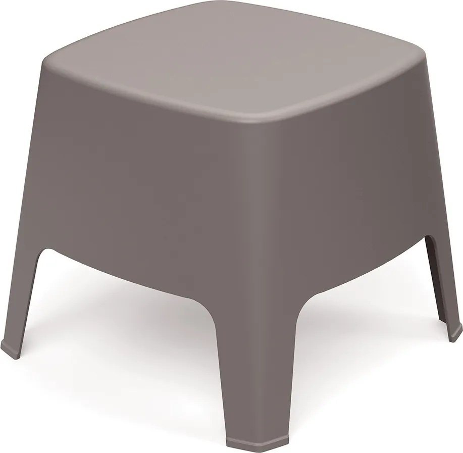 Plastikowy stolik do ogrodu Milane 48 cm, kwadratowy