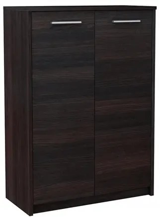 Komoda z półkami na dokumenty do biura wenge K5-W02