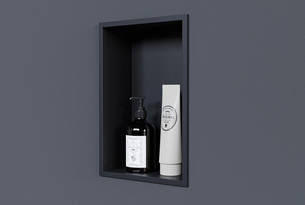 Półka wnękowa ścienna ze stali nierdzewnej NT203010X