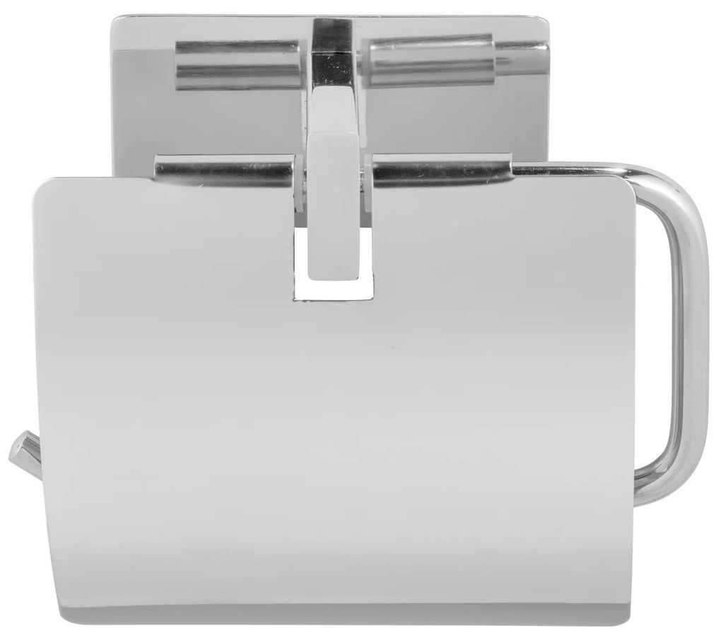 Uchwyt na papier toaletowy z klapką GENOVA, montaż bez wiercenia Turbo-Loc, WENKO