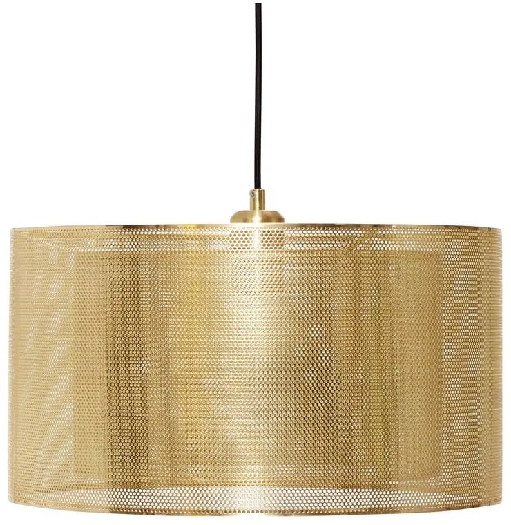 Lampa wisząca w kolorze złota Hübsch Karimo