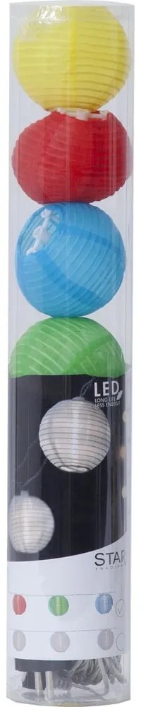 Girlanda świetlna LED z lampionami odpowiednia na zewnątrz Star Trading Festival, dł. 4,5 m