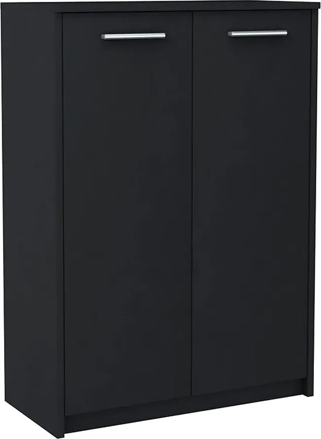 Czarna komoda do salonu G3-H61
