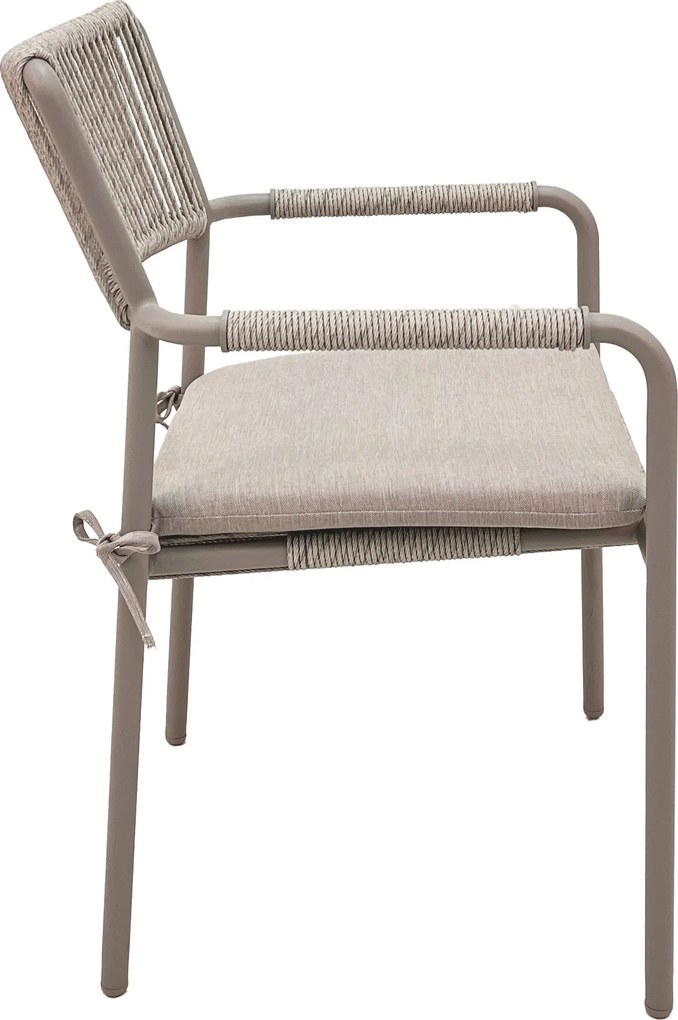 Doppler VELIA sztaplowane krzesło ogrodowe