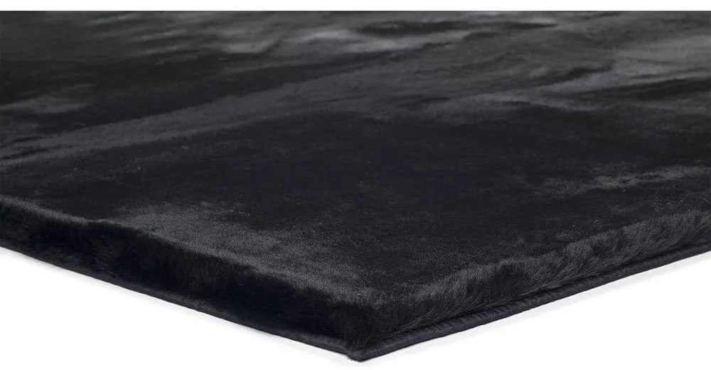 Czarny dywan Universal Fox Liso, 160x230 cm