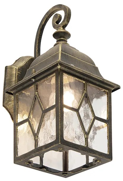 Zewnetrzna Romantyczna lampa ścienna zewnętrzna brązowa - London Rustykalny / Vintage Oswietlenie zewnetrzne