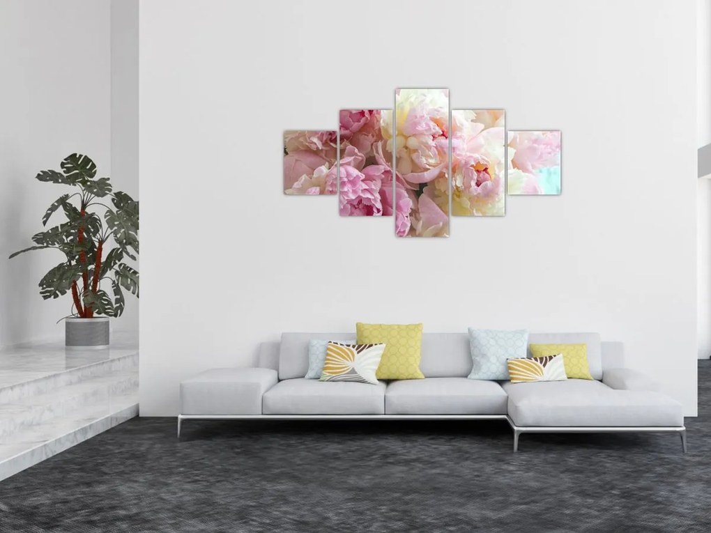 Obraz - Piwonie (125x70 cm)