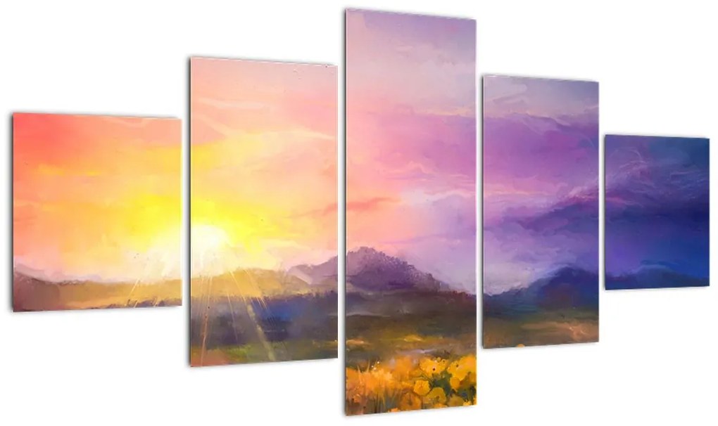 Obraz - O świcie (125x70 cm)