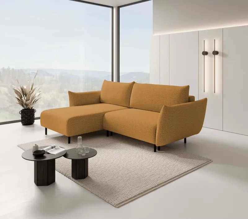 Narożnik wolnostojący ADEL Lewy w tkaninie ANTHOLOGY 10