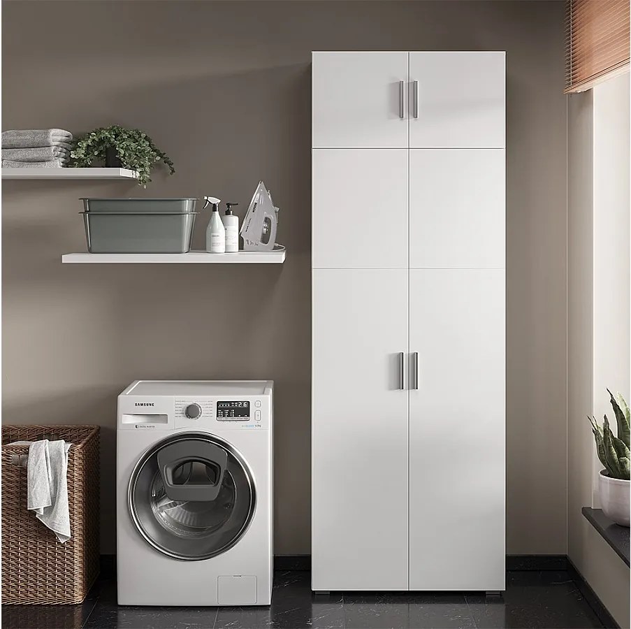 Szafka uniwersalna biały 80x37x182.4 ingo