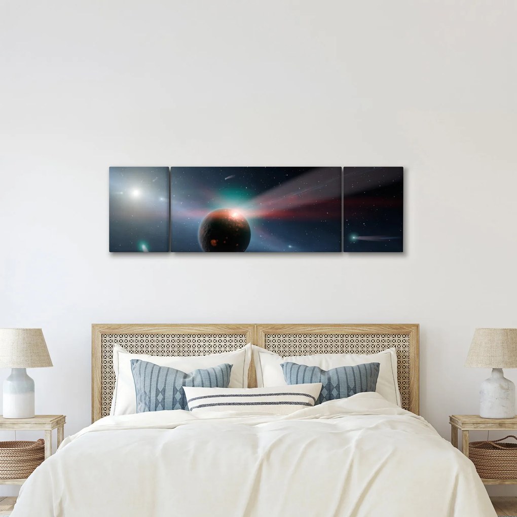 Obraz planety (170x50 cm)