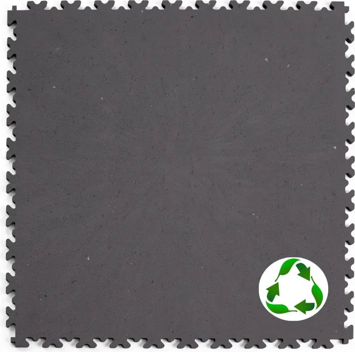 Płytka Fortelock Industry ECO Classic, 510,5 x 510,5 mm, grafit/skóra