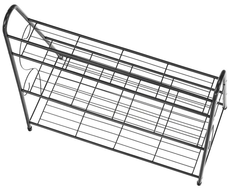 Regał metalowy Veruma, ciemnoszary