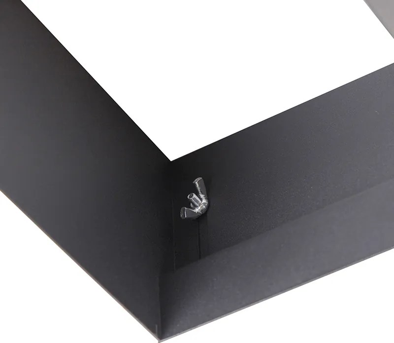 Inteligentny reflektor wpuszczany czarny bezramkowy 2-punktowy z 2 Wifi GU10 111mm - Oneon