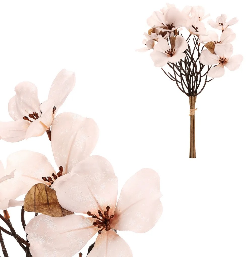 Magnolia biała, 6 gałązek w pęku, 30 x 43 cm