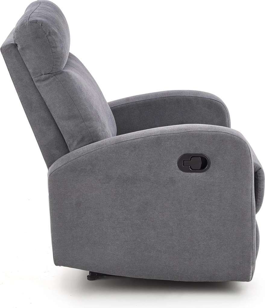 Tapicerowany fotel wypoczynkowy z funkcją rozkładania Oslo 1S