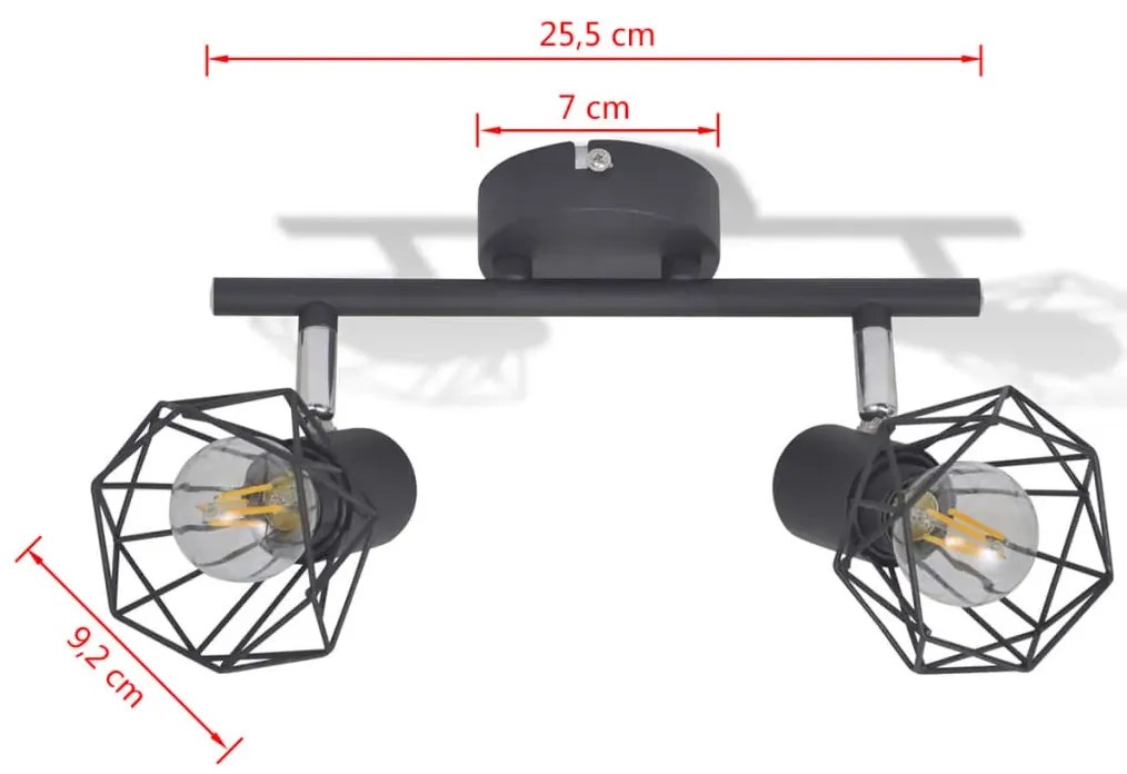 Industrialna lampa sufitowa LED - EX13 Jasaro 24X