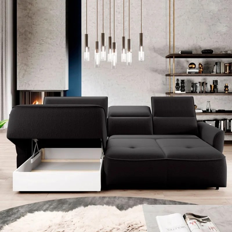 Narożnik MURILLO S Mini z elektryczną regulacją siedziska WERSAL