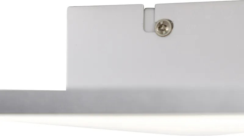 Nowoczesny panel LED stalowy 40 cm z wbudowanym LED - Liv