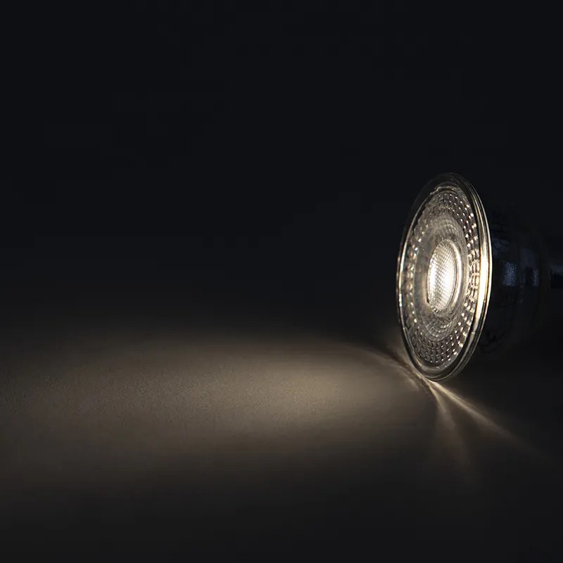 Zestaw 5 żarówek LED GU10 z 3-stopniowym ściemniaczem 5W 260lm 2700K