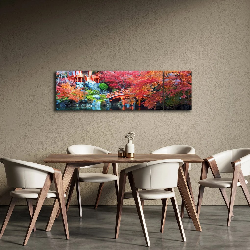 Obraz - Orientalny krajobraz (170x50 cm)