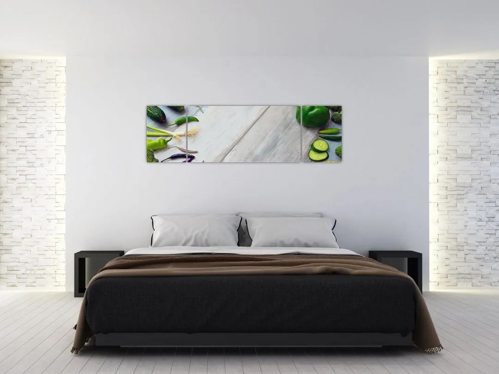Obraz warzyw (170x50 cm)