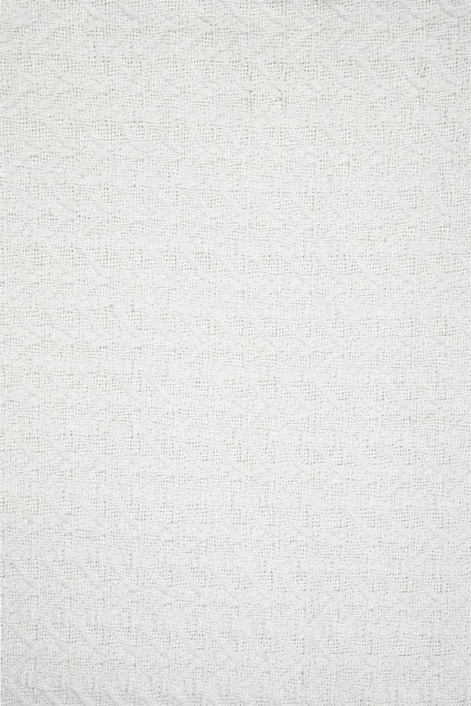 Koc bawełninany z frędzlami, BALMA, 125 x 150 cm