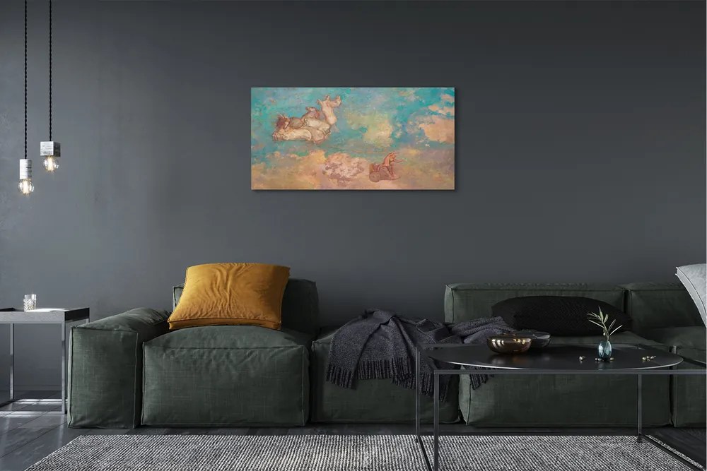 Obraz na płótnie Rydwan Apolla - Odilon Redon