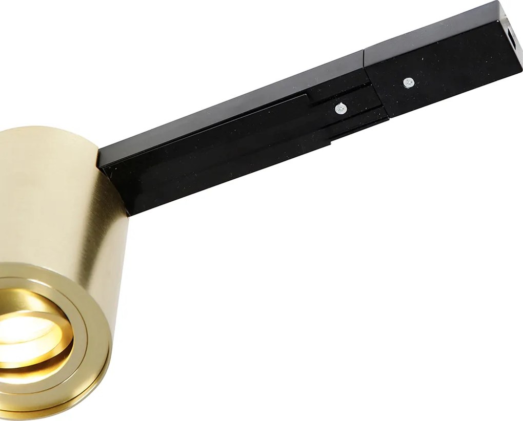 System szynowy złoty i czarny z 5 punktami 1-fazowy - Rondoo Up