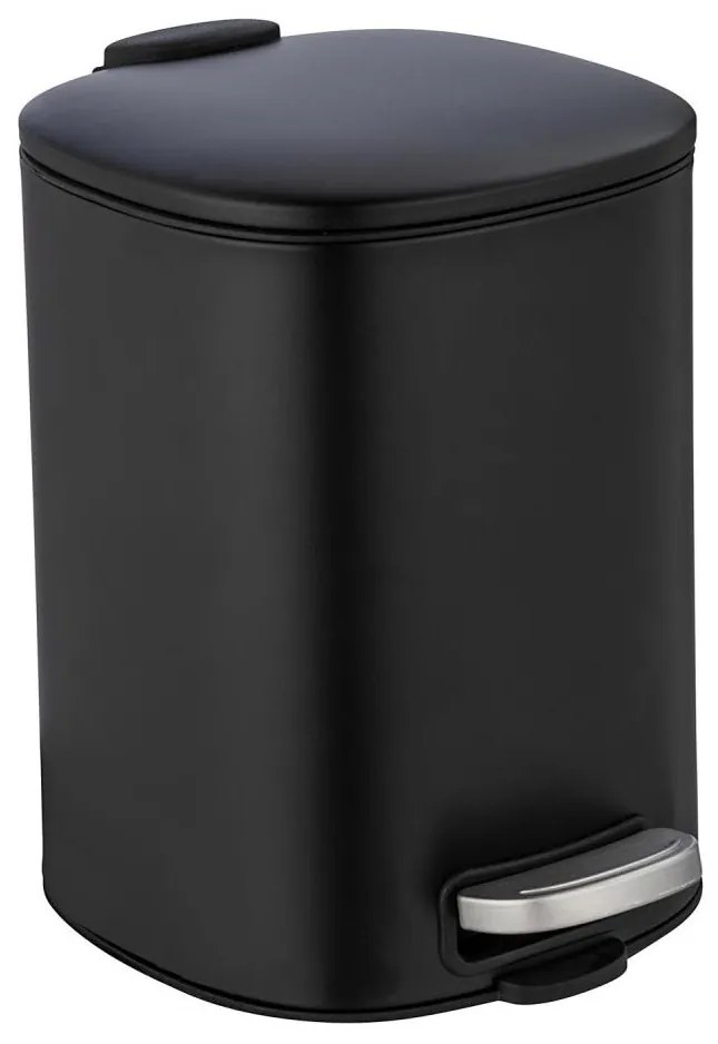 WENKO 24781100 - Kosz ALASSIO 20,5x27 cm czarny