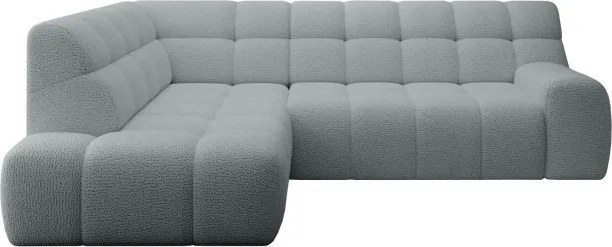 Narożnik COCOON L z elektryczną regulacją siedziska Lewostronny w tkaninie JAGUAR 19