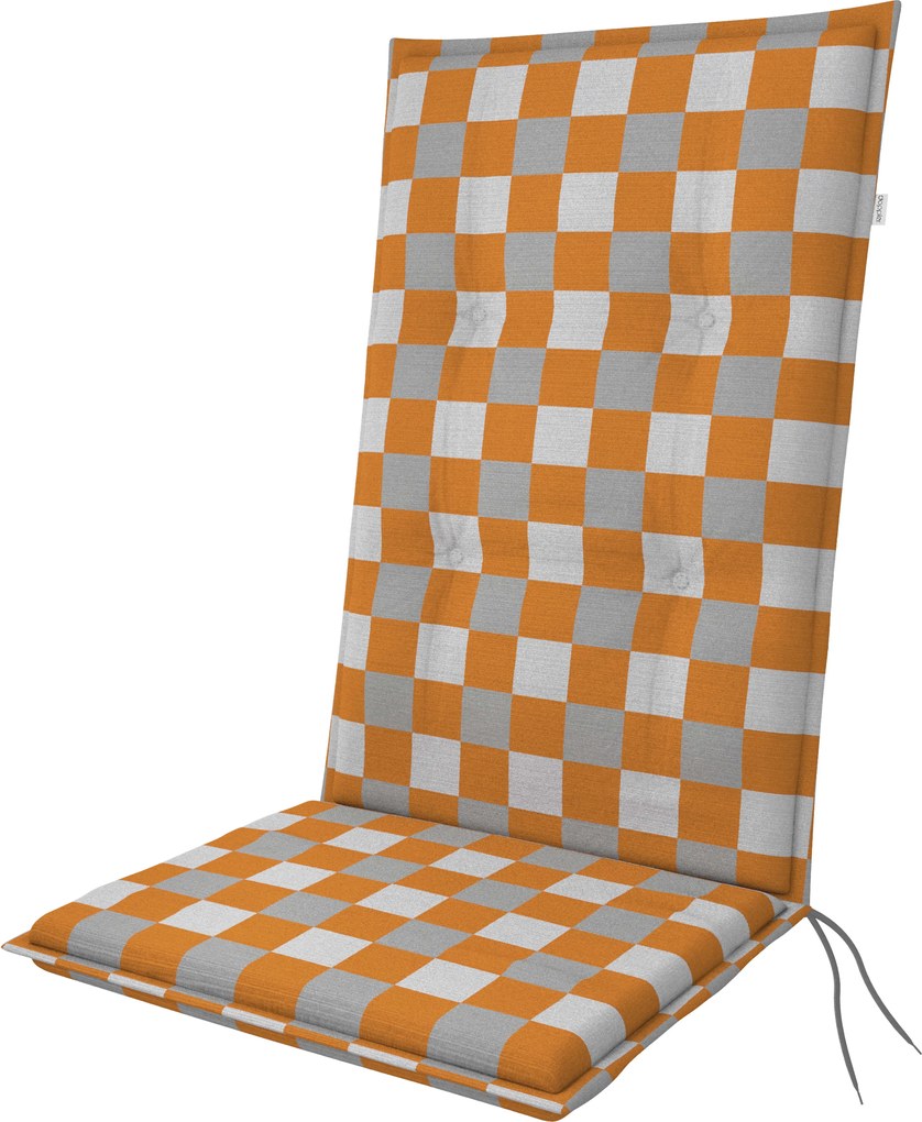 Doppler LIVING 4902 pomarańczowy ciemny/szary