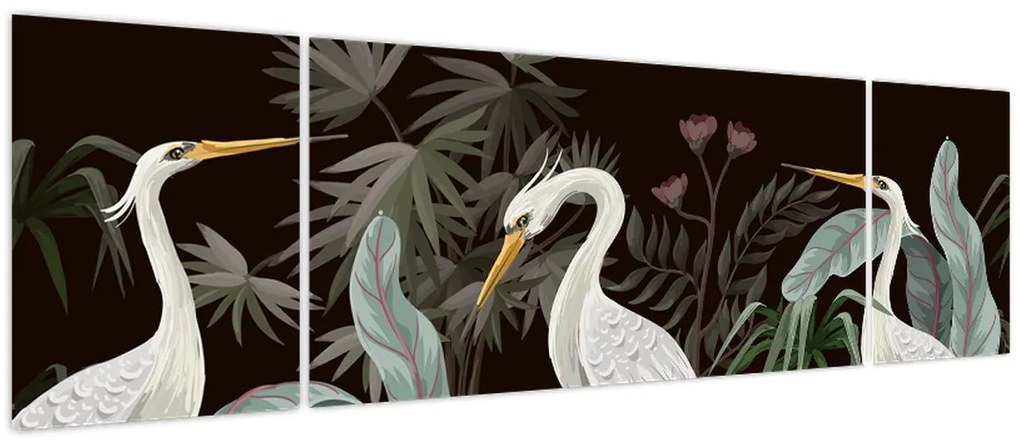Obraz - Ptaki (170x50 cm)