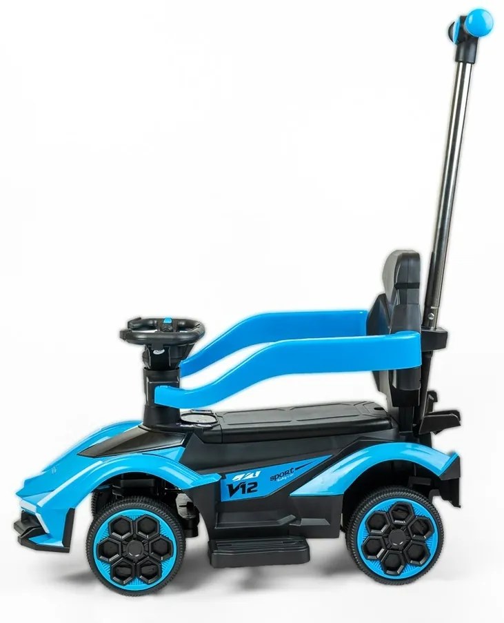 Leżaczek Baby Mix Speed z prowadnicą, czarny