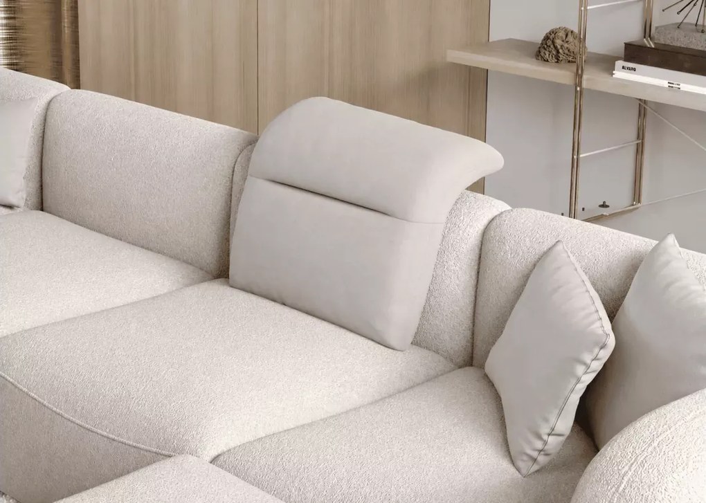 Narożnik Candelovio XL nowoczesny minimalistyczny do salonu styl skandynawski