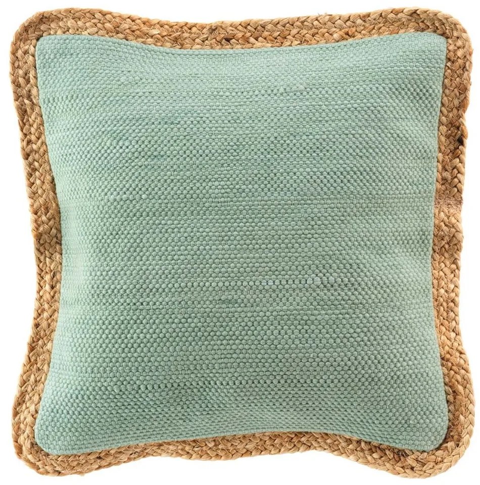 Poduszka dekoracyjna z mieszanki juty 45x45 cm Akina – douceur d'intérieur